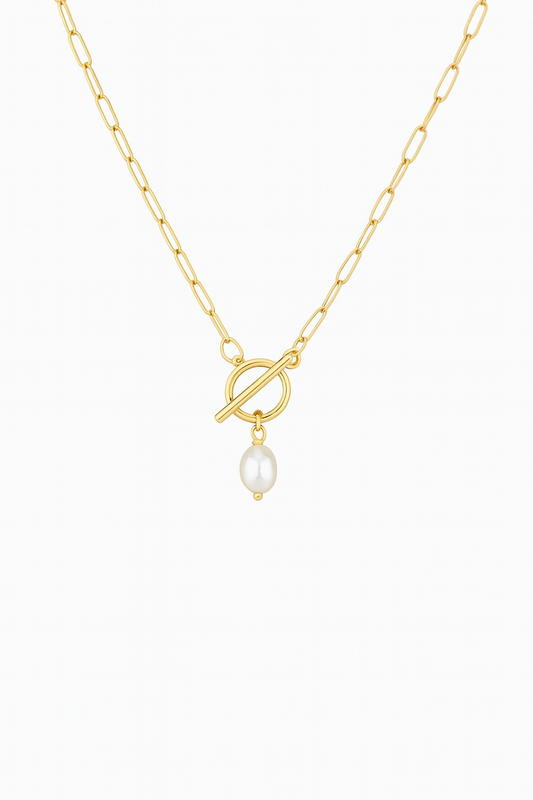 Pearl Toggle Necklace
