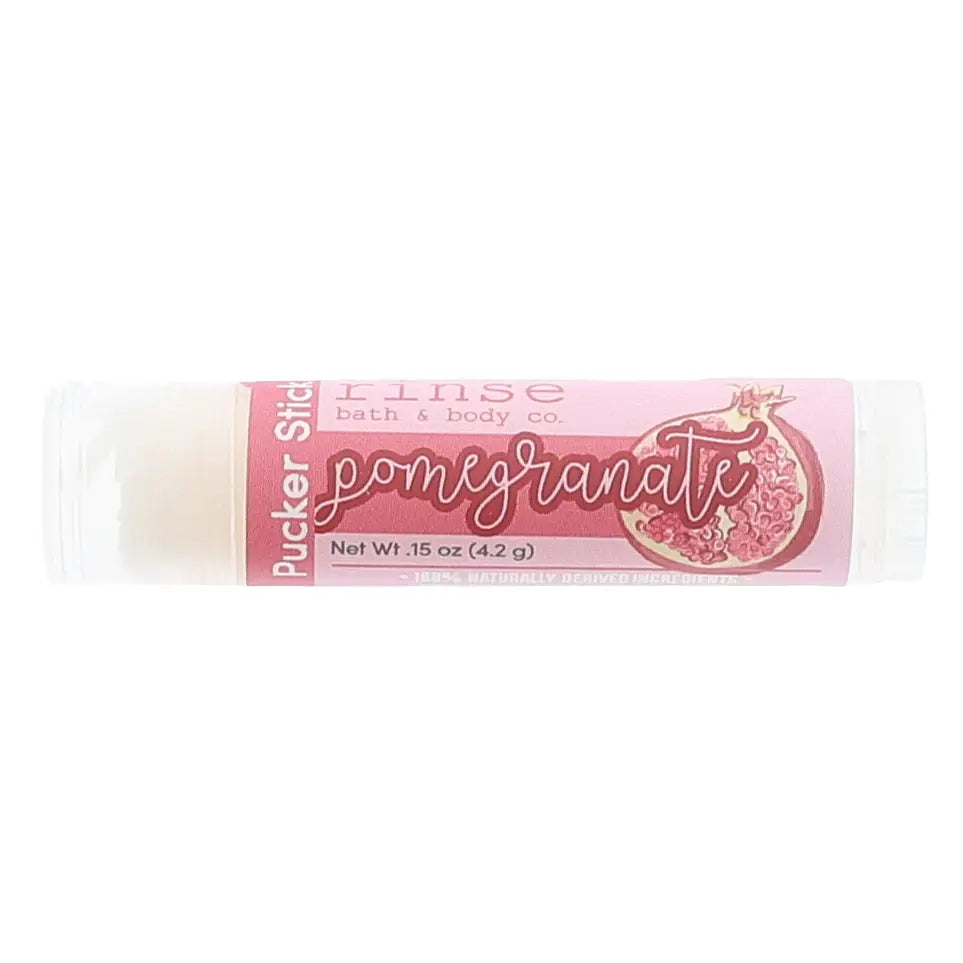 Pucker Stick Pomegranate | Lip Balm | Sweet Tart