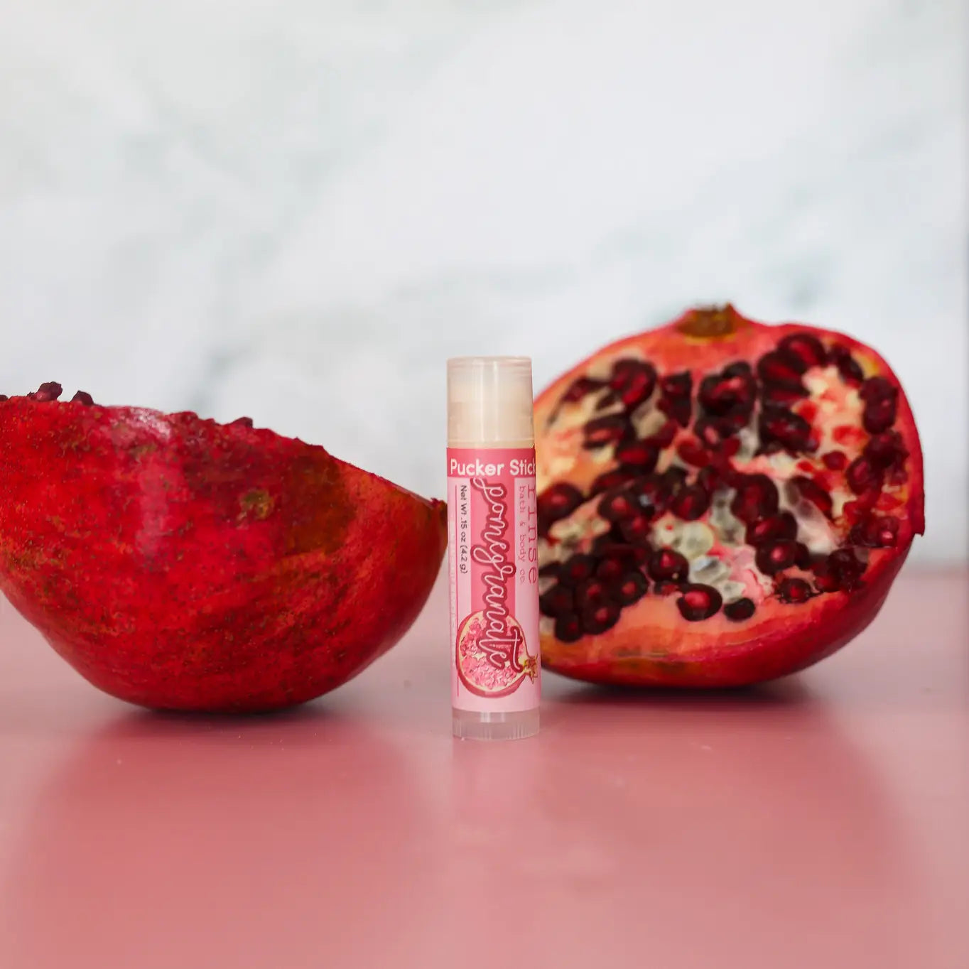 Pucker Stick Pomegranate | Lip Balm | Sweet Tart