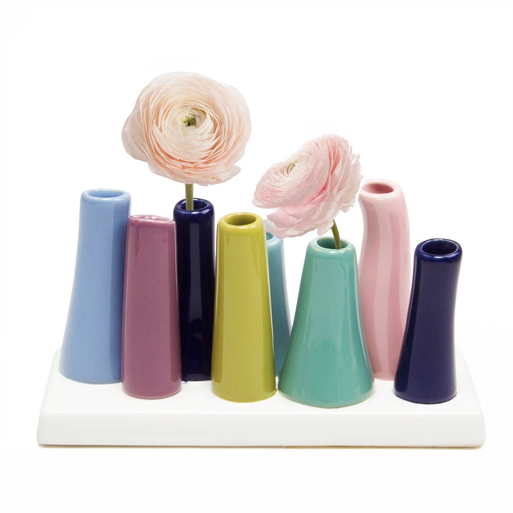 Pooley Ceramic Bud Vase