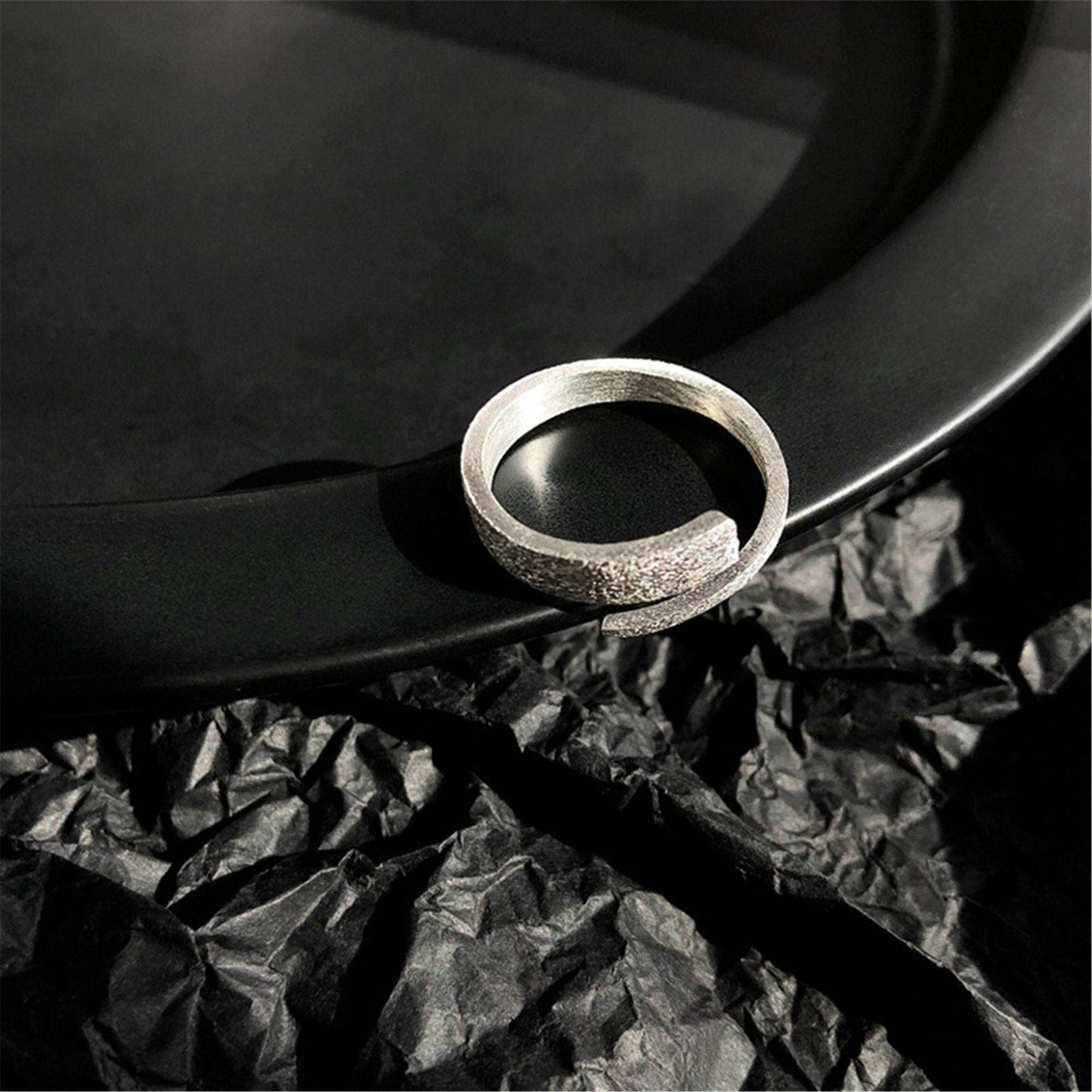 Niche Stackable Band Ring in 925 Sterling Silver