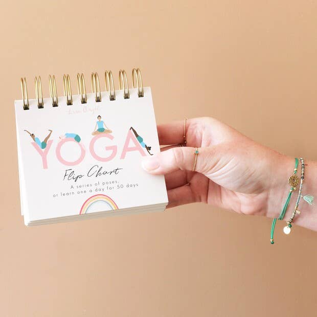 Daily Yoga Poses Flip Chart