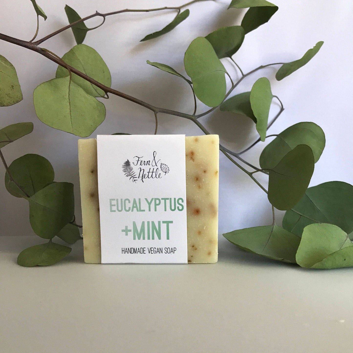 Eucalyptus+Mint Handmade Vegan Soap