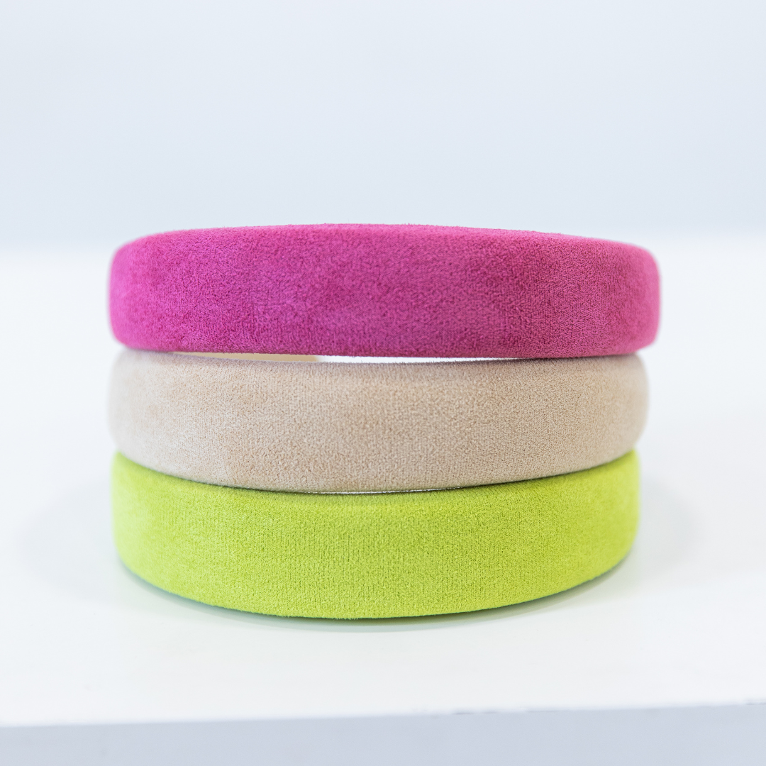 Padded Headband - Hot Pink