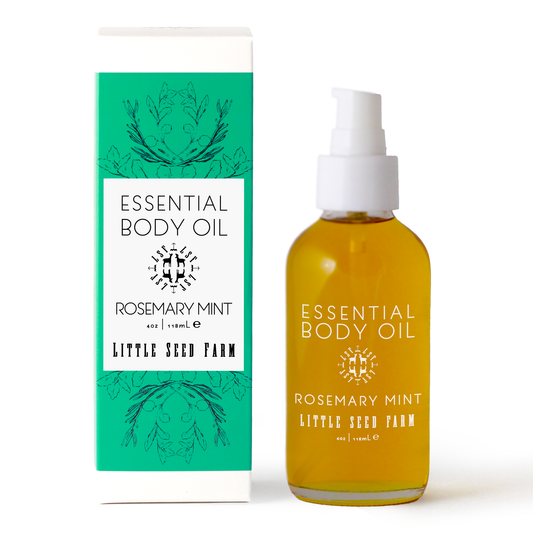 Rosemary Mint Essential Body Oil - 4oz