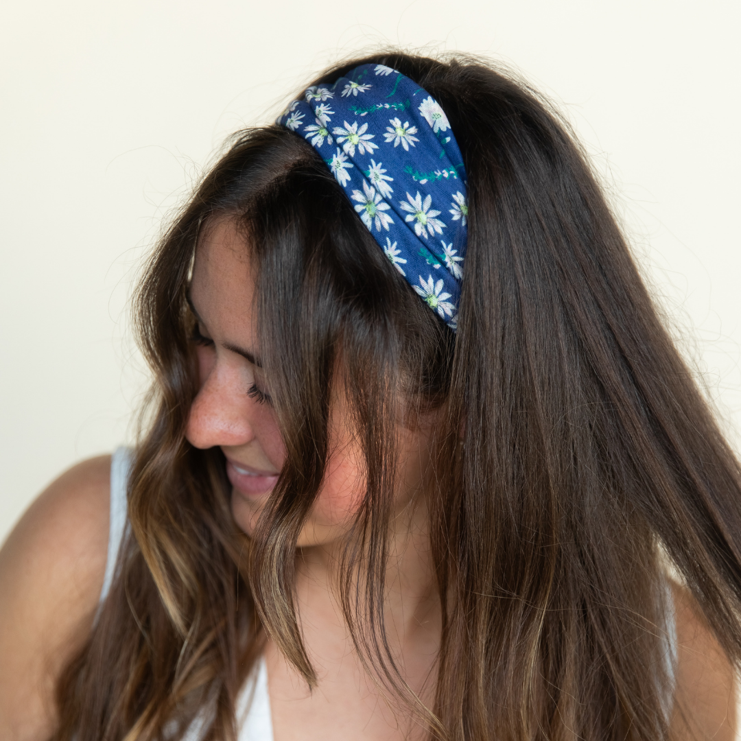 Tube Turban - Anna's Daisy