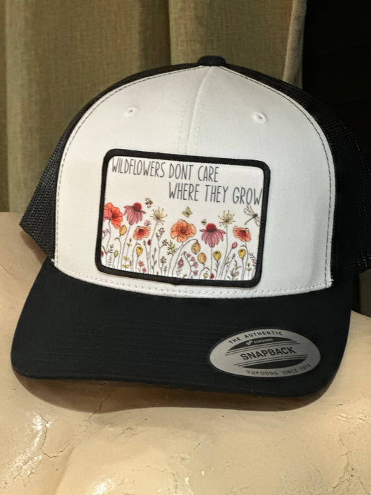 Wildflowers Grow Hat (Multi Color Options)