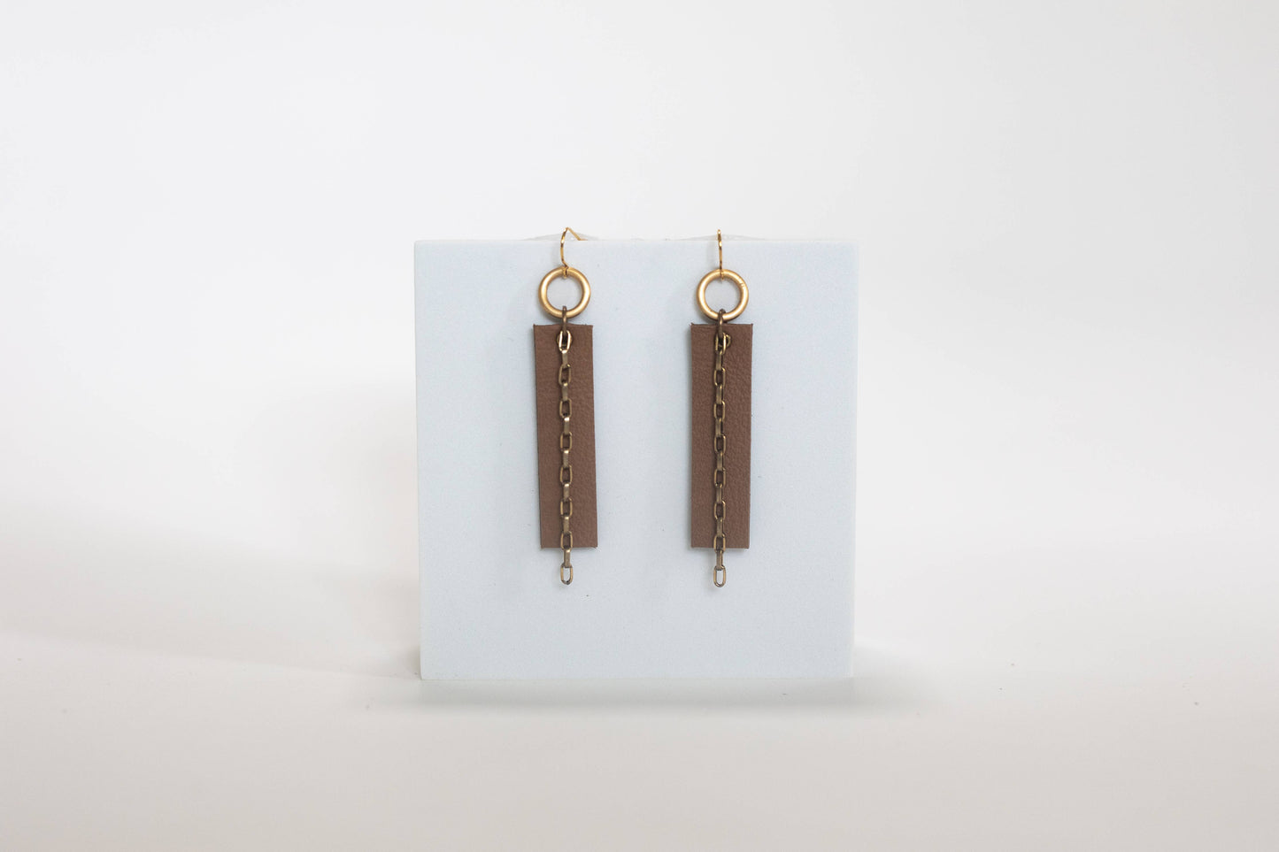 Fastened to Hope Earrings (Chain)