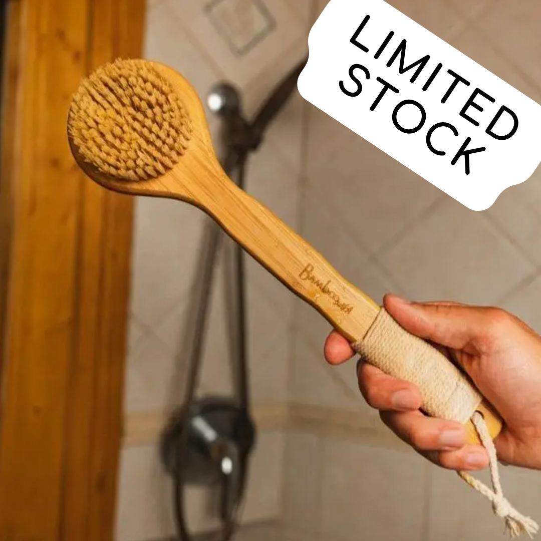 Vegan Bamboo Exfoliating Dry Brush | Market Bestseller