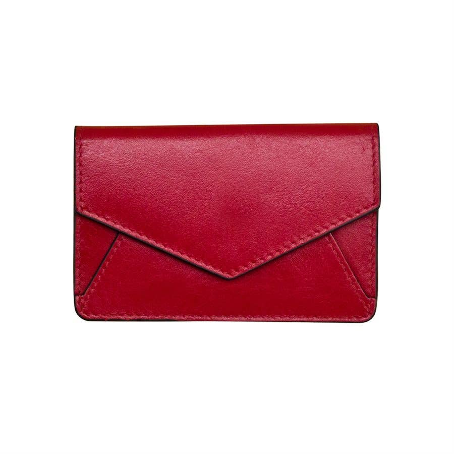 Leather Envelope Wallet / Business Card Holder