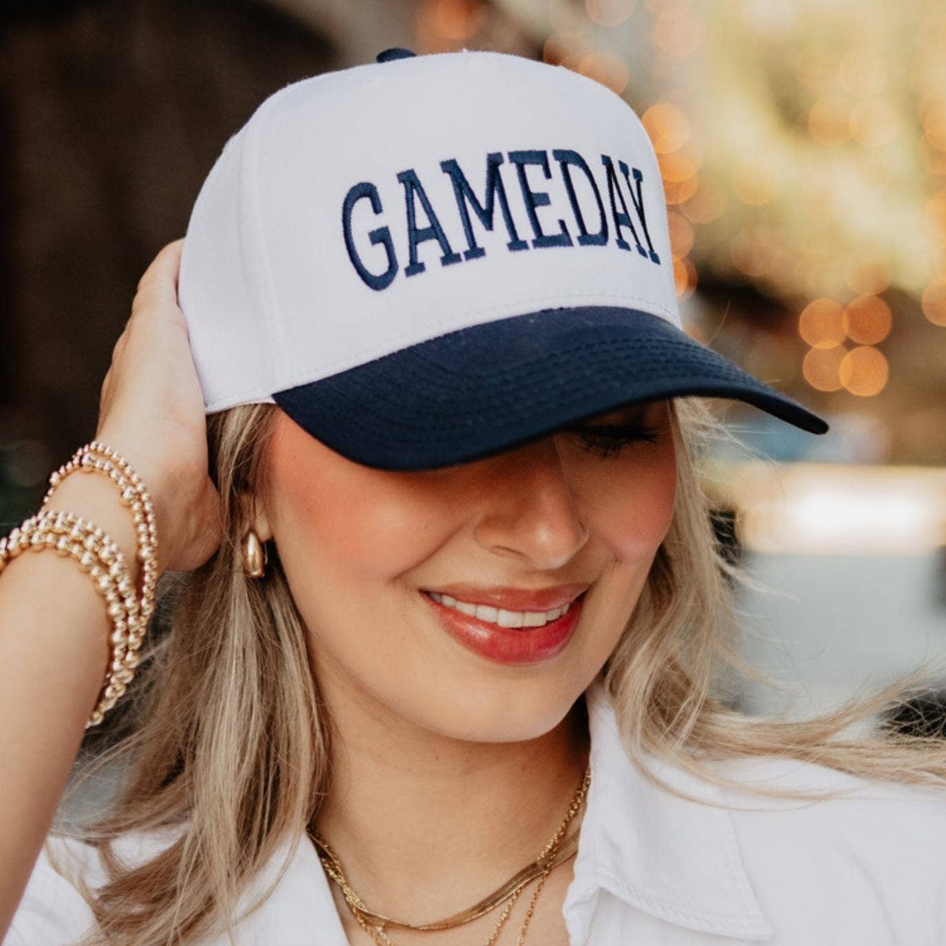 GAMEDAY Wholesale Two-Toned Vintage Hat