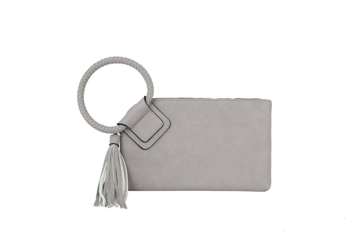 Vegan Leather Wristlet/Clutch