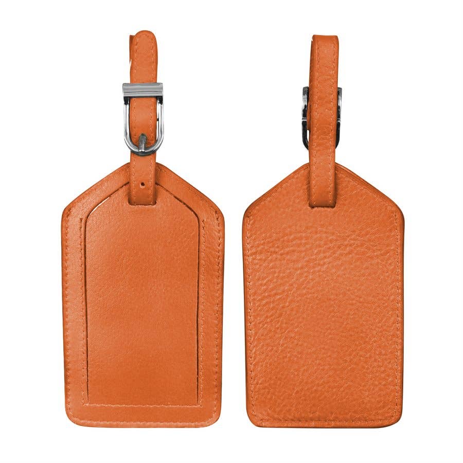 6422 Leather Luggage Tag