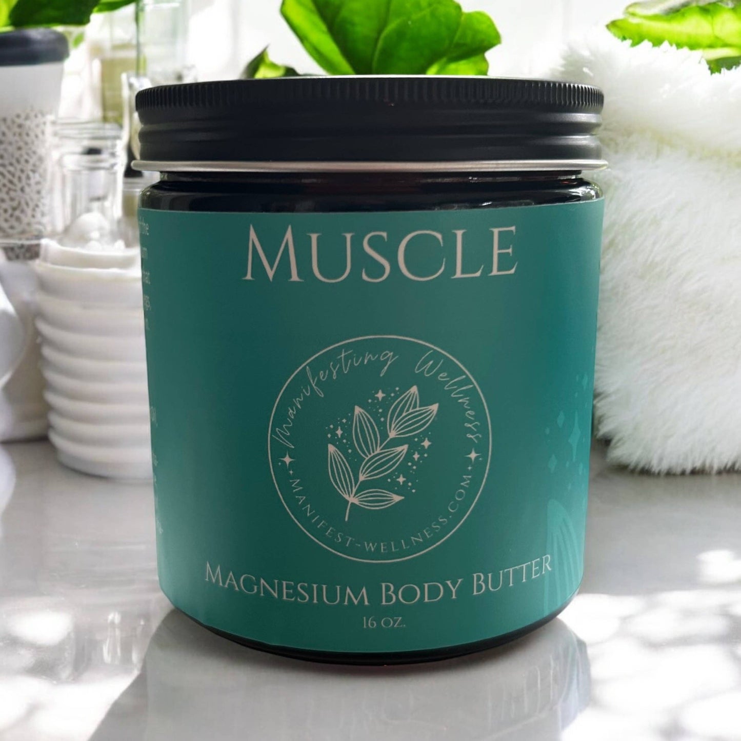 Magnesium Muscle Butter Spa and Salon Backbar 16oz Size