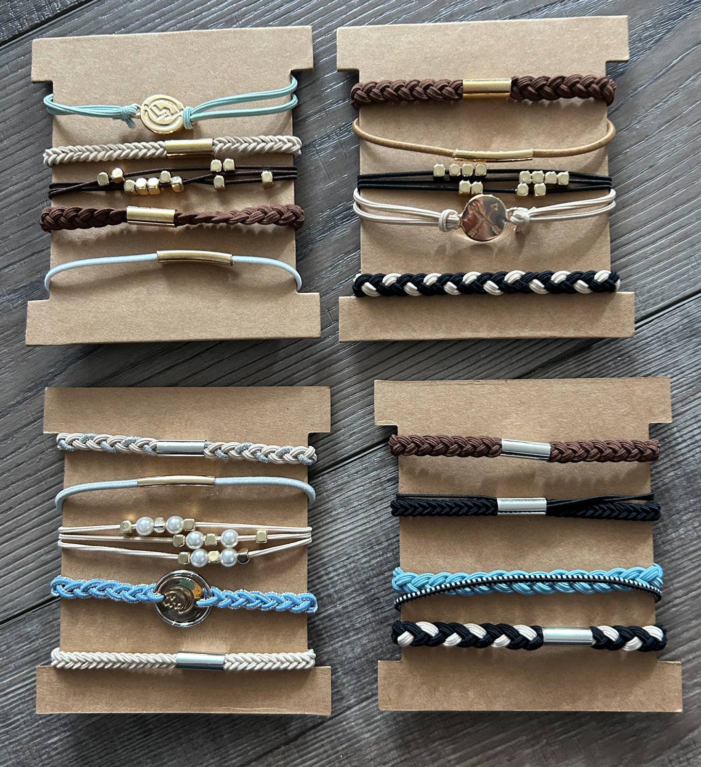 Hair Tie Bracelet Sets