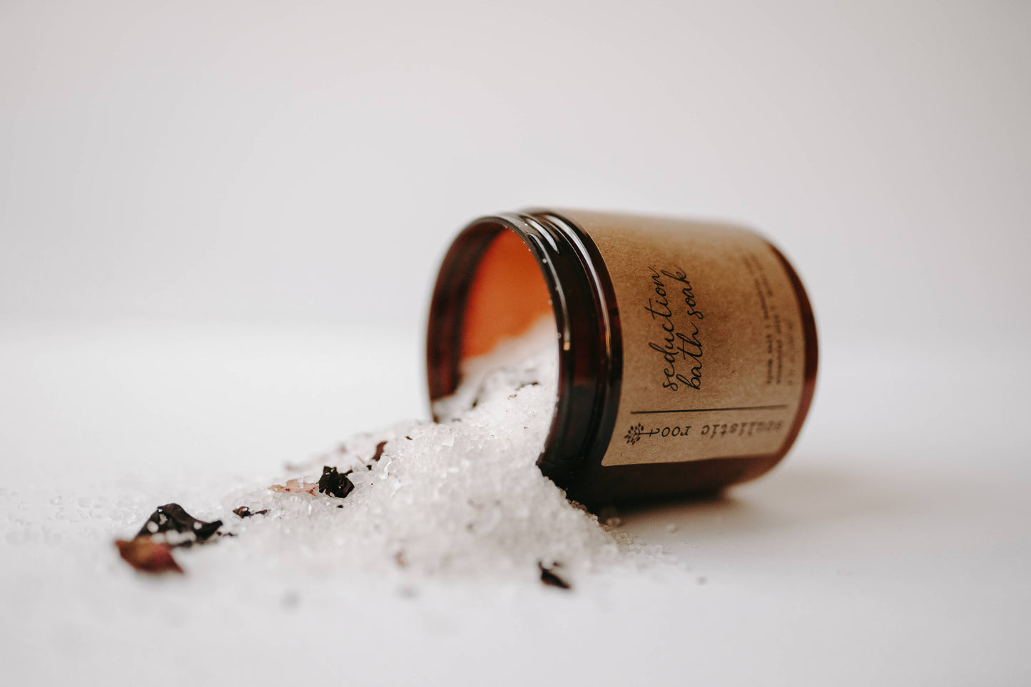 Rose Petal Bath Salt | Made With Herbs & Dried Flowers