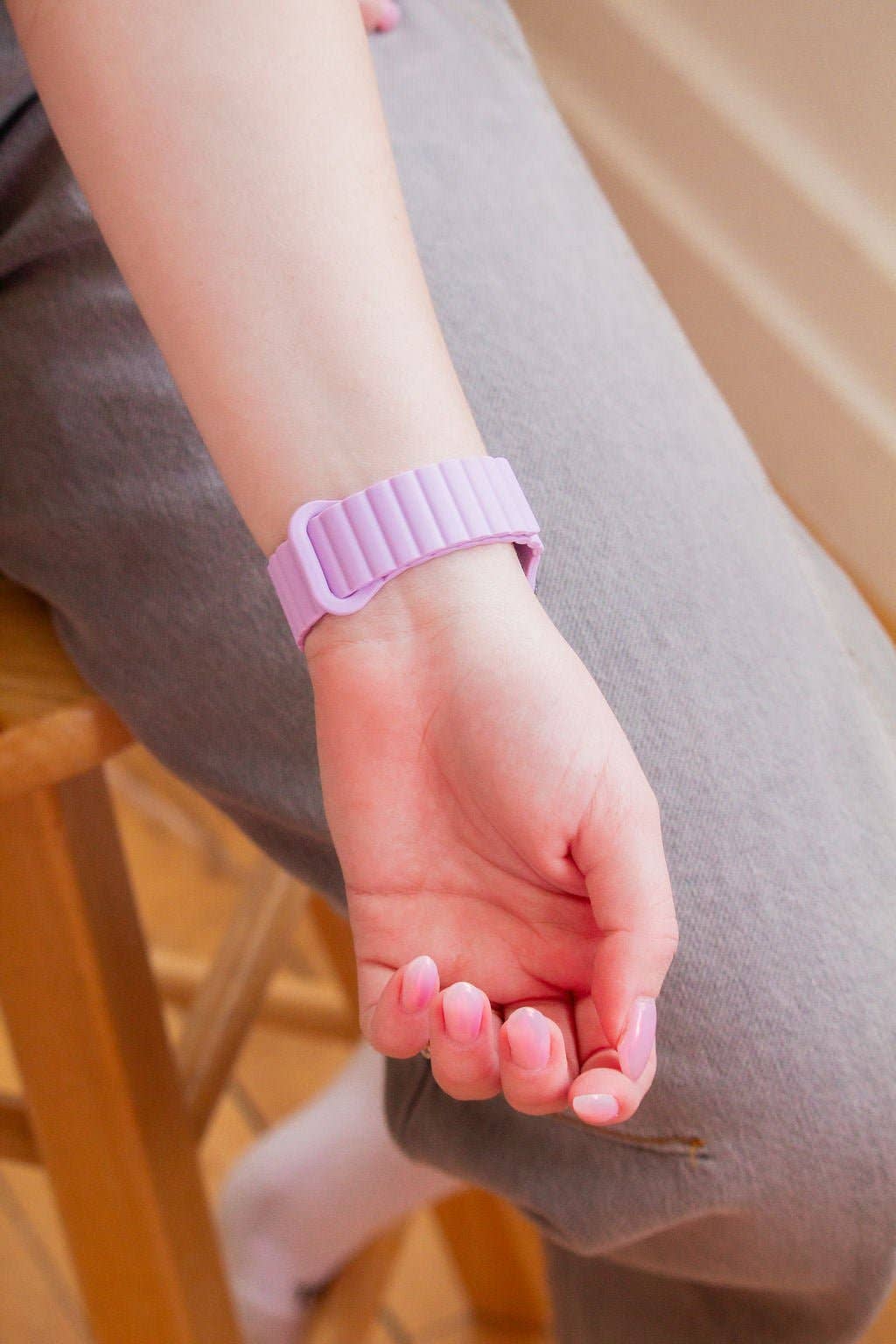 Lavender Magnetic Loop Watch Band