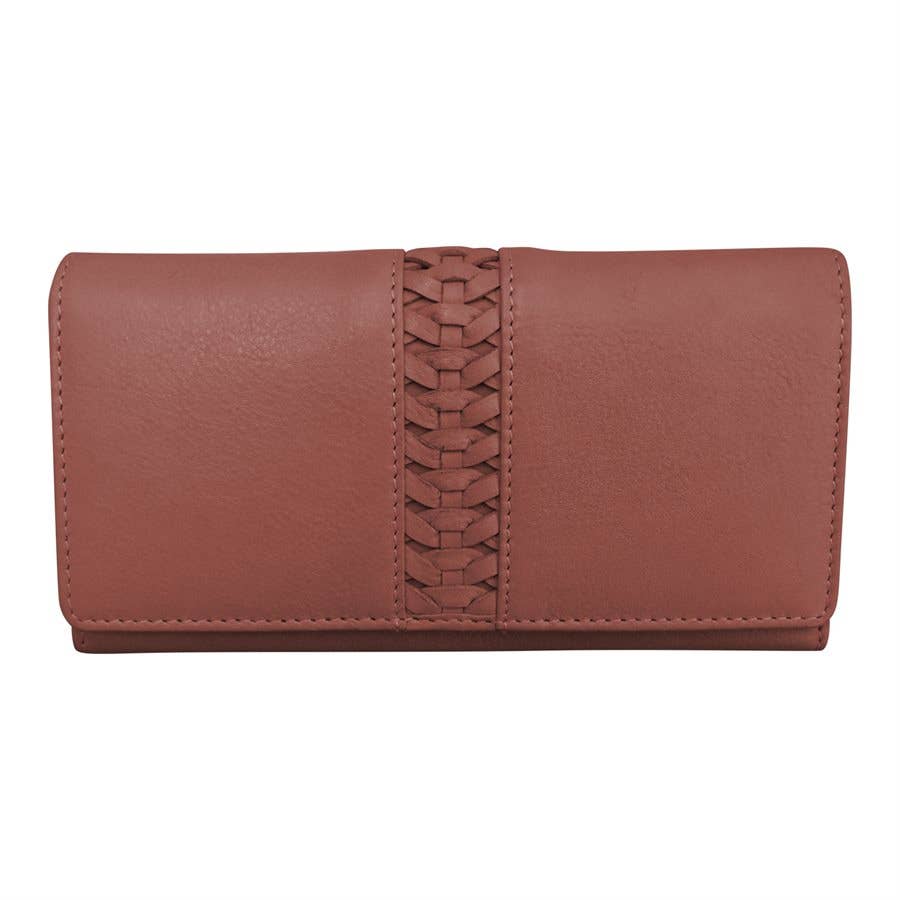 Long Flap Wallet Urbano Braided