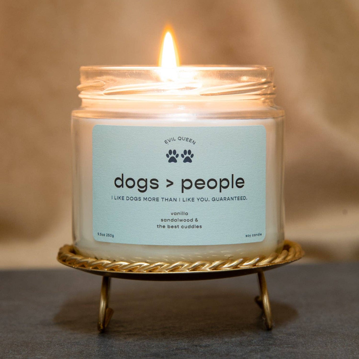 Dogs > People - 100% Soy Candle