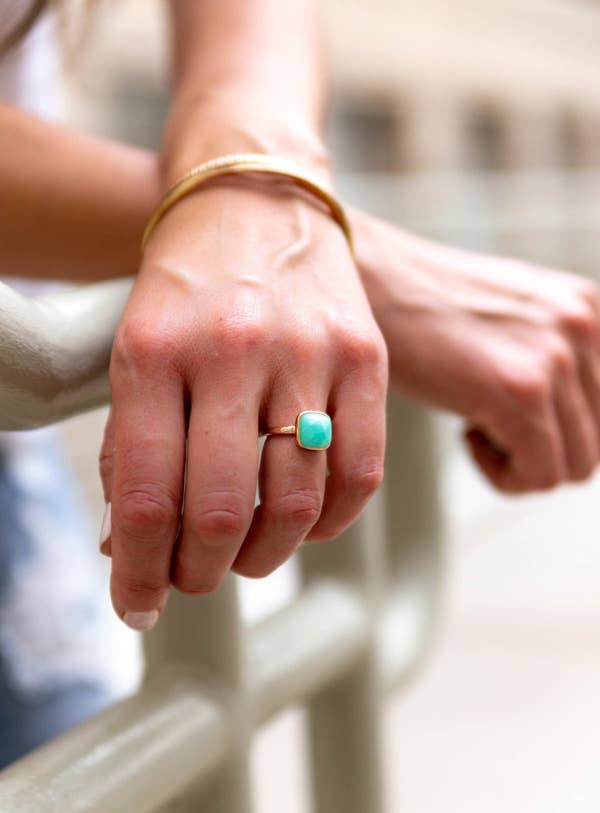 Turquoise Ring Collection