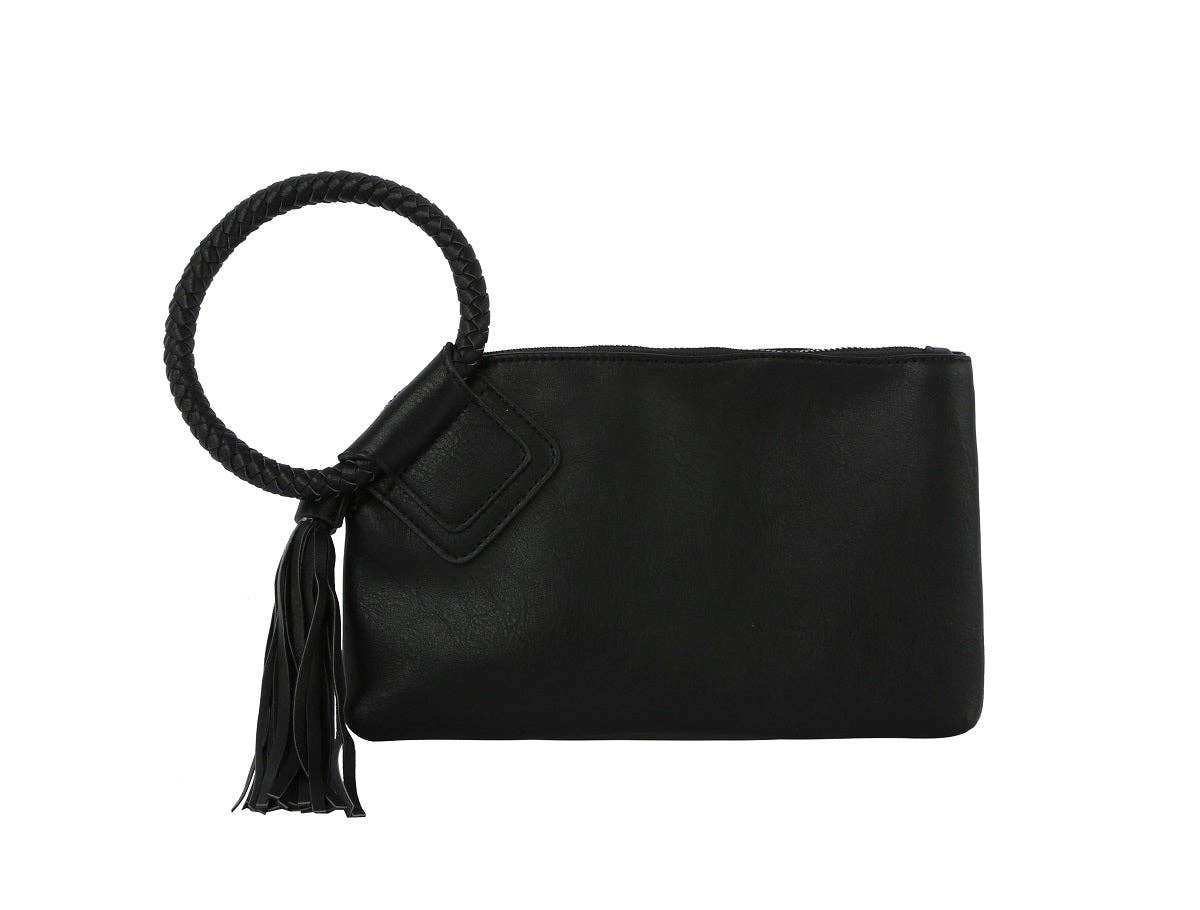 Vegan Leather Wristlet/Clutch