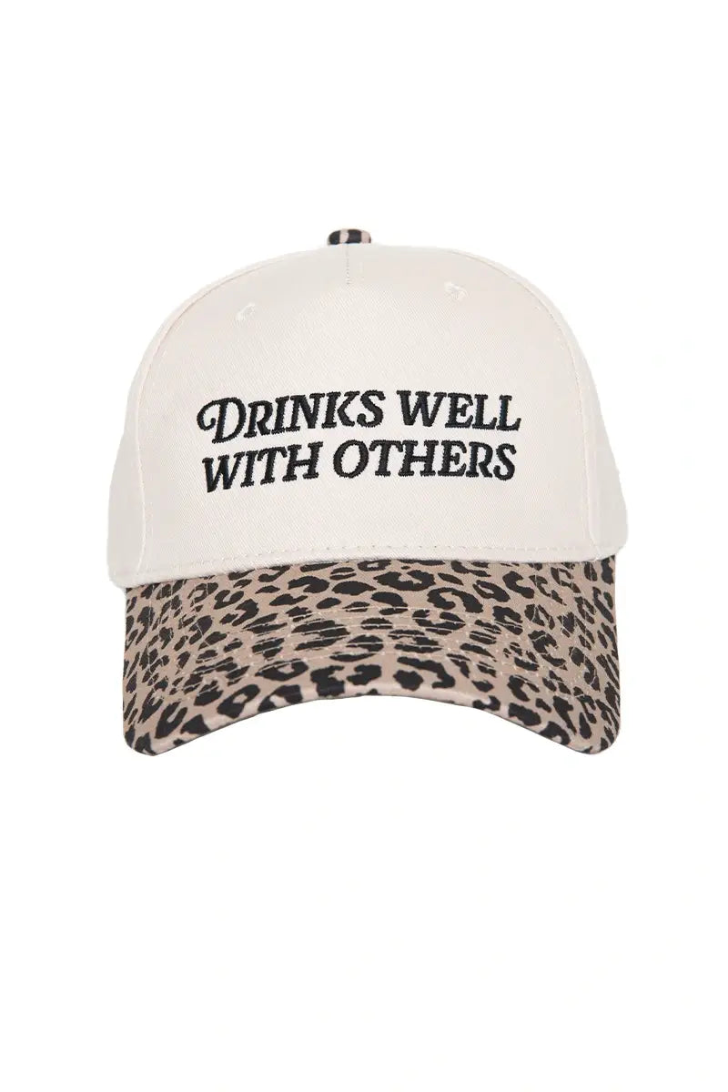 Drinks Well With Others Vintage Trucker Hats For Women