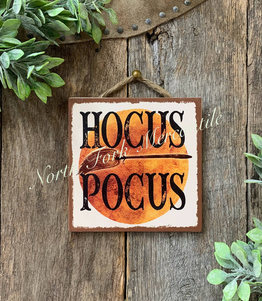 Hocus Pocus Halloween Decor