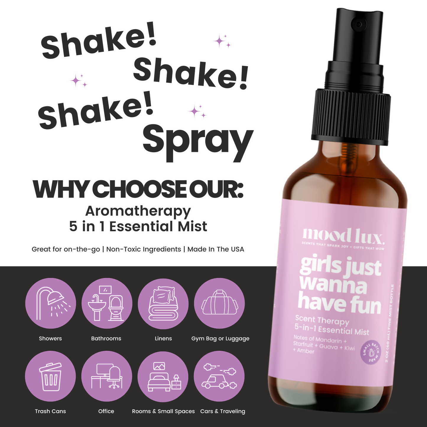 Girls Just Wanna Have Fun 5 In 1 Essential Mist