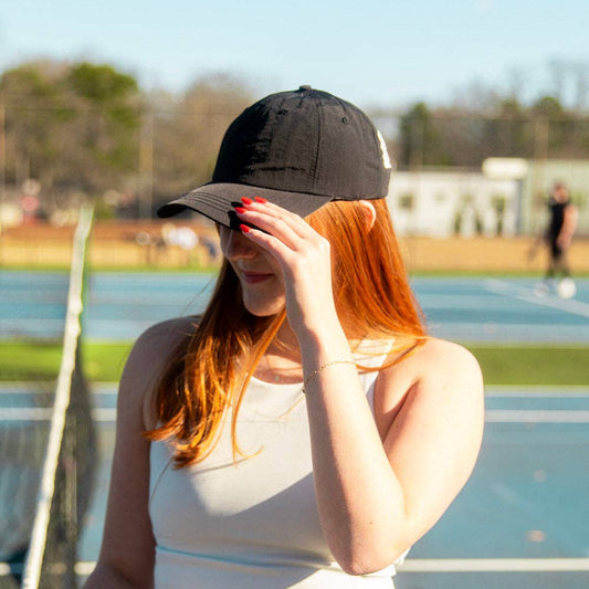 Adjustable Running Hat - Black