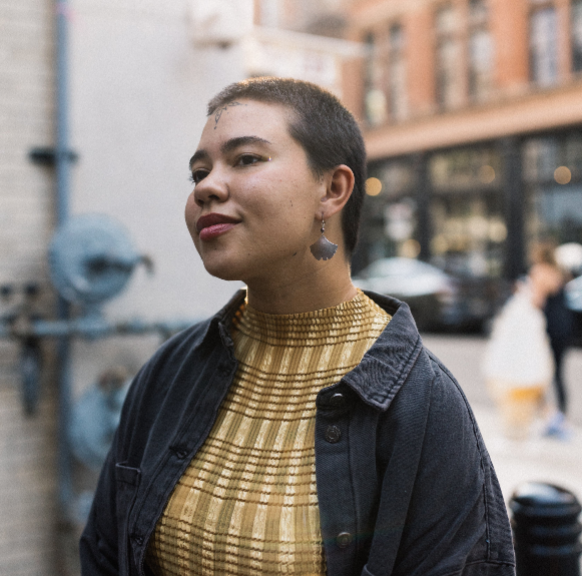 Resilience Ginko Leaf Earrings with Pearl