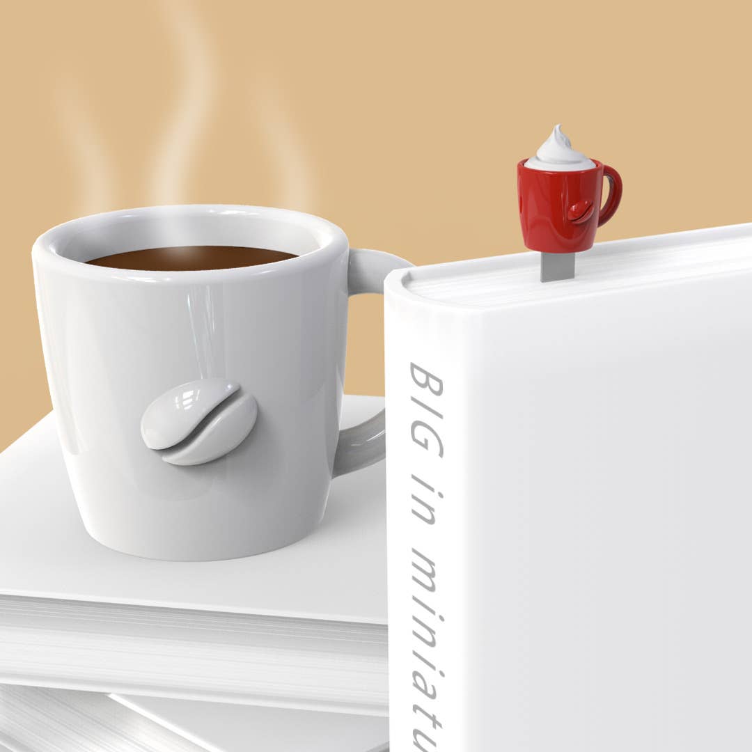 HOT CHOCOLATE WITH WHIPPED CREAM BOOKMARK
