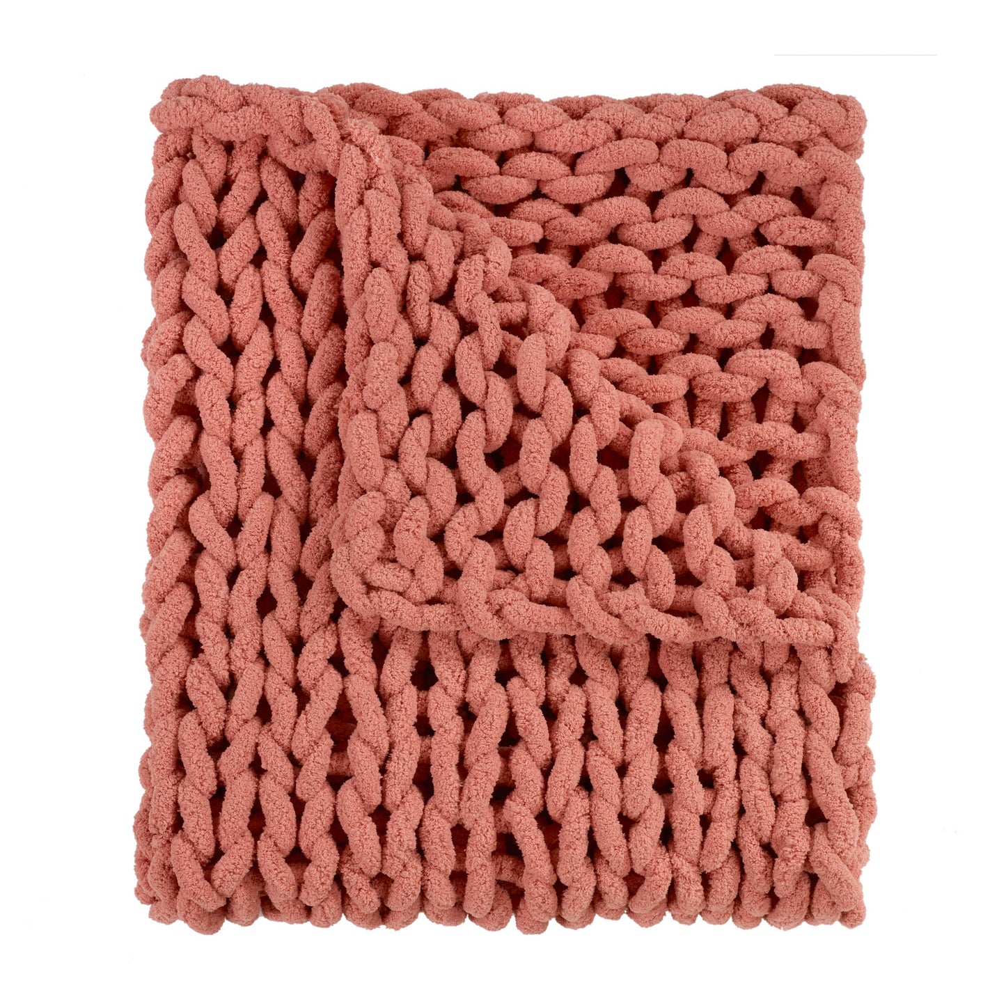 Chenille Chunky Knit Throws