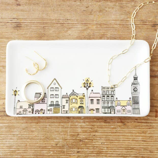 Long Townhouse Trinket Dish