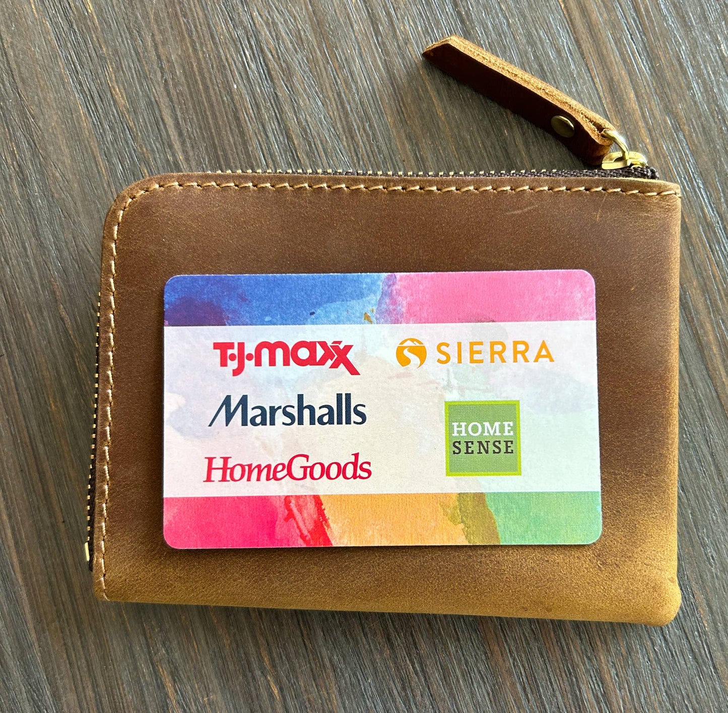 Leather Card and Money Wallet