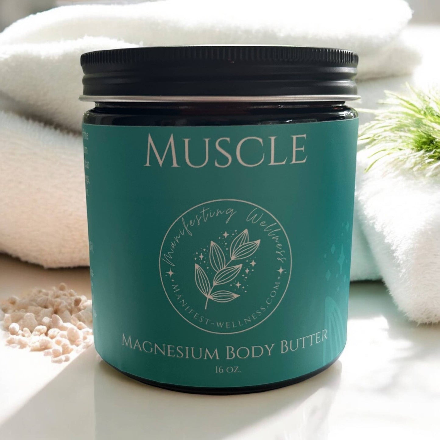 Magnesium Muscle Butter Spa and Salon Backbar 16oz Size