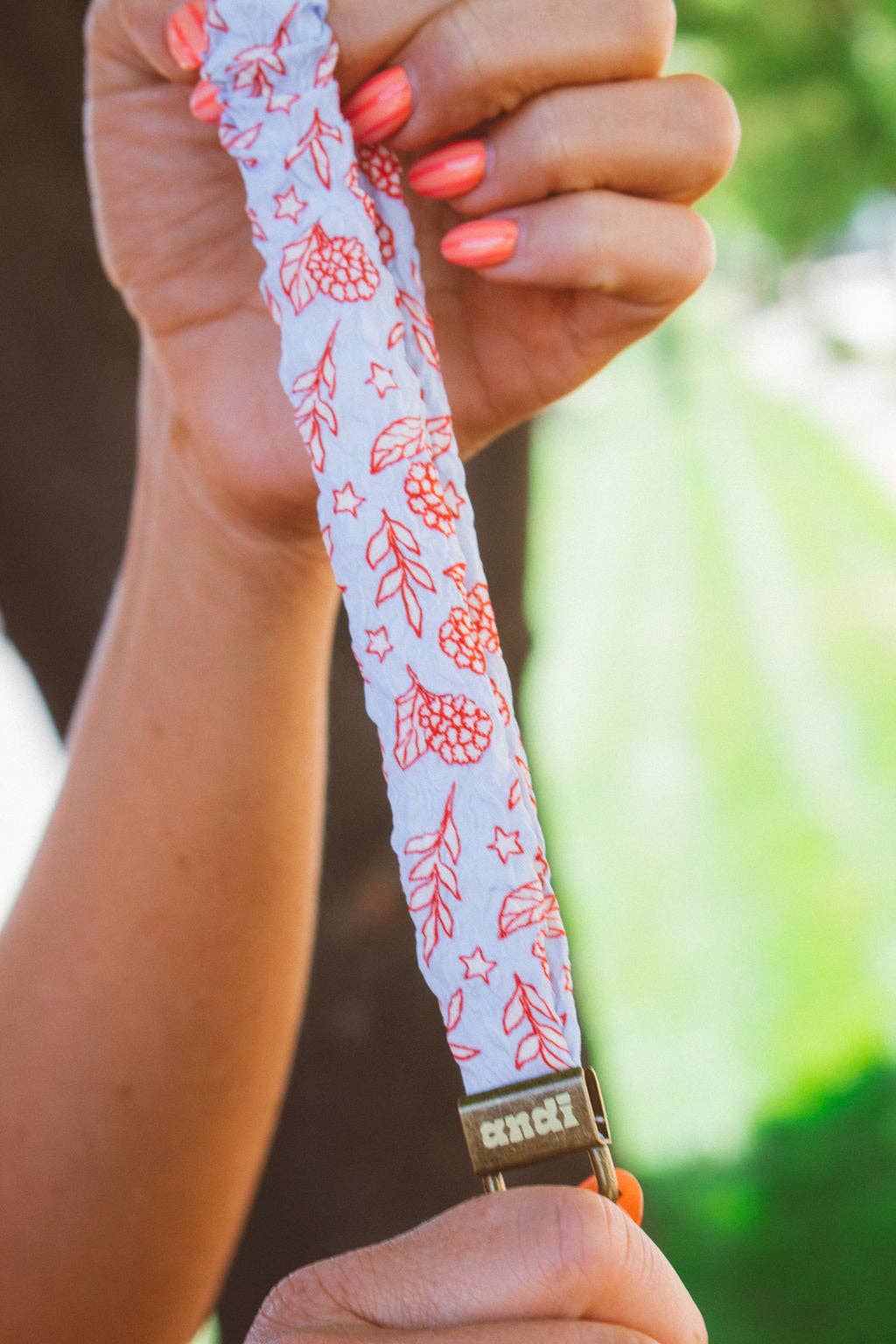 Hydrangea Floral Keychain
