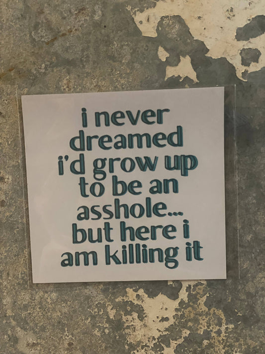 Here I am Killing it Magnet