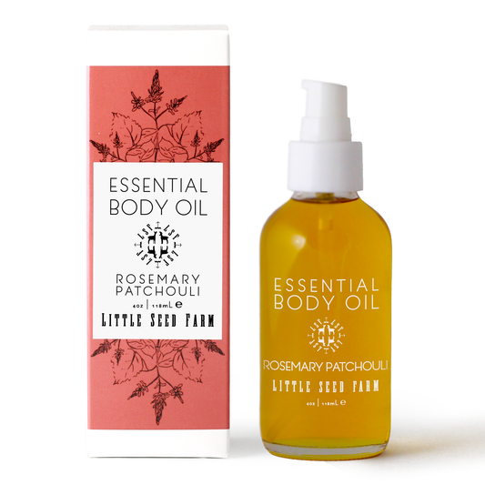 Rosemary Patchouli Essential Body Oil - 4oz