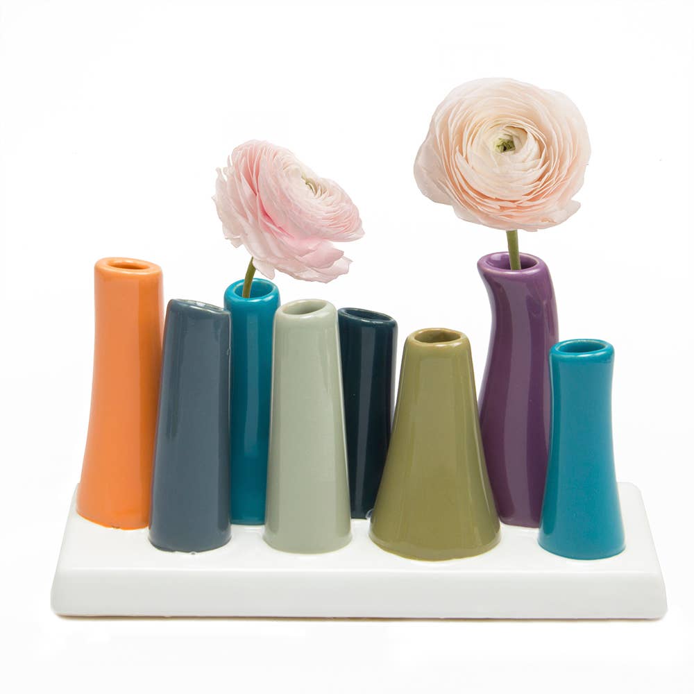 Pooley Ceramic Bud Vase