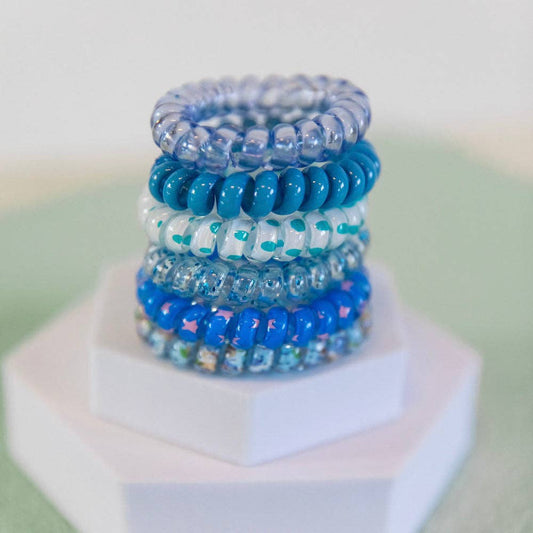 Hair Tie Set - Blue Bliss