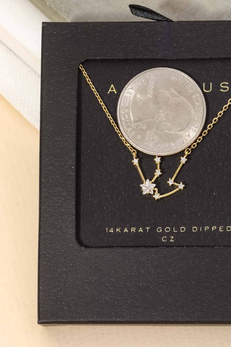 Secret Box Aquarius Constellation Necklace