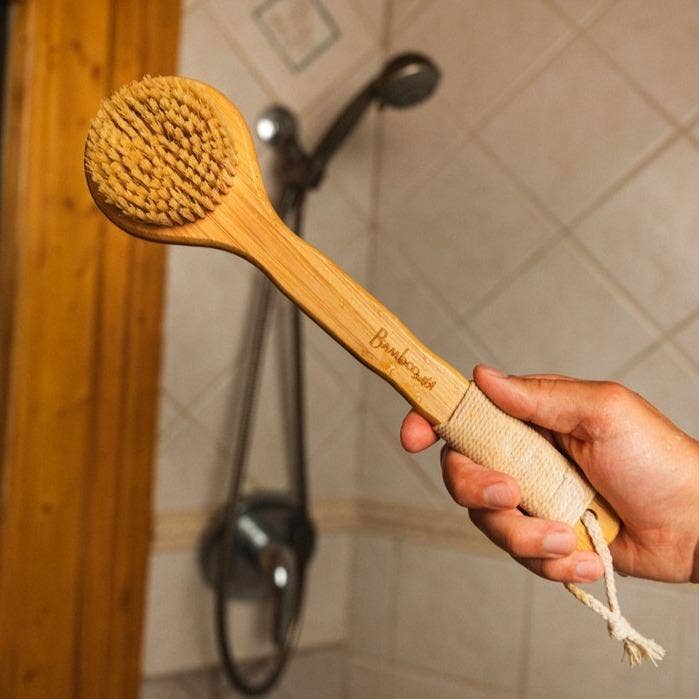 Vegan Bamboo Exfoliating Dry Brush | Market Bestseller