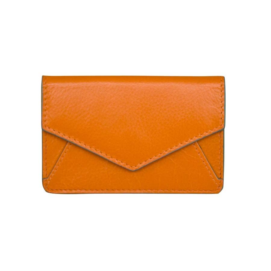 Leather Envelope Wallet / Business Card Holder