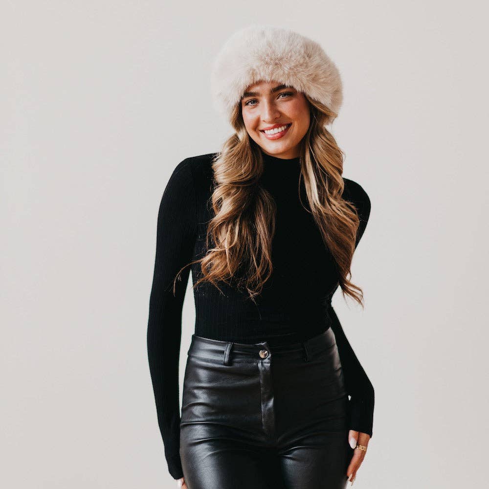 Noelle Faux Fur Hat