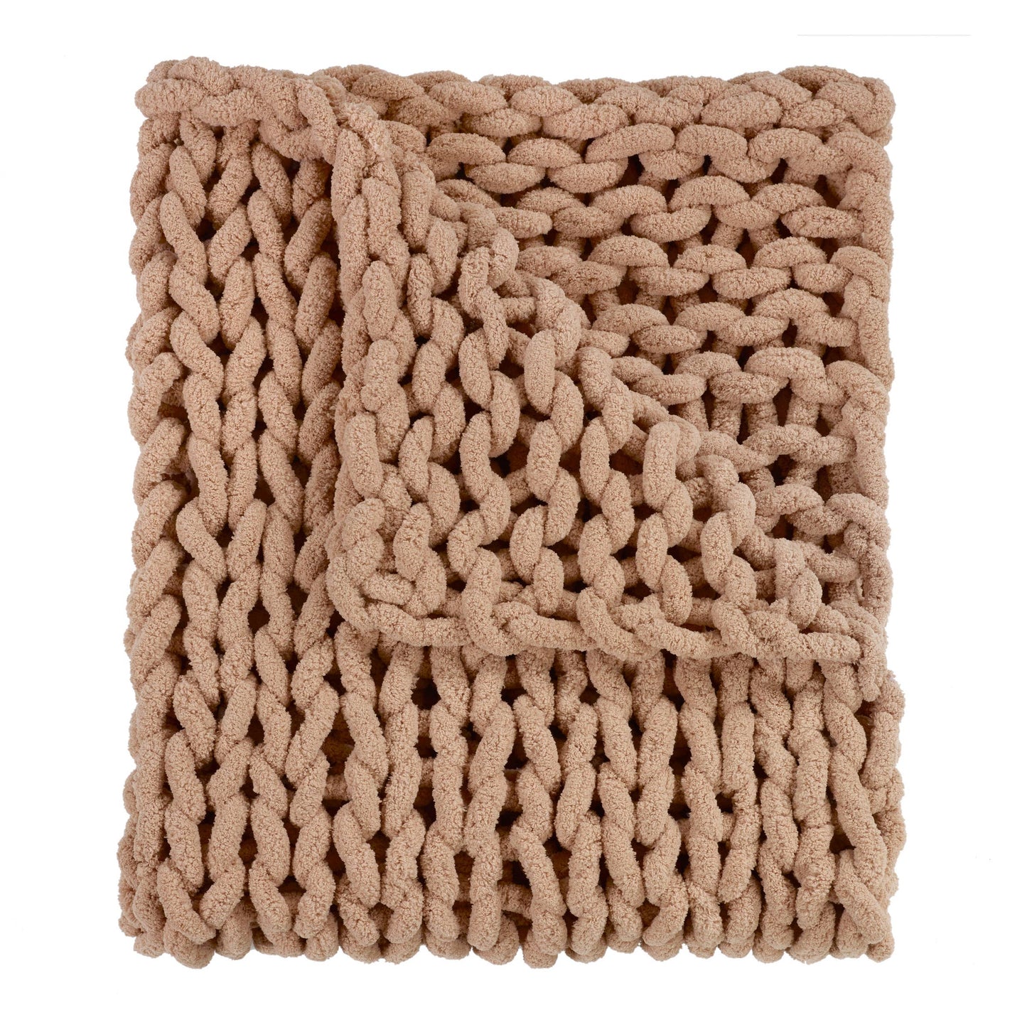 Chenille Chunky Knit Throws