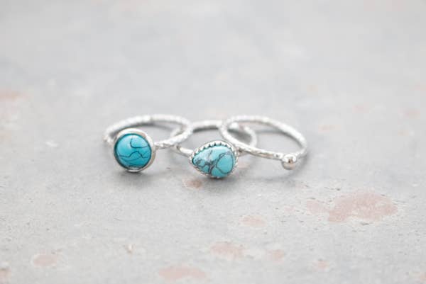 Turquoise Ring Collection