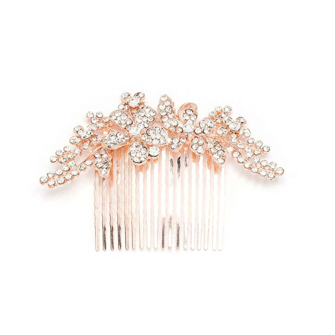 Crystal Flower Bridal Hair Comb