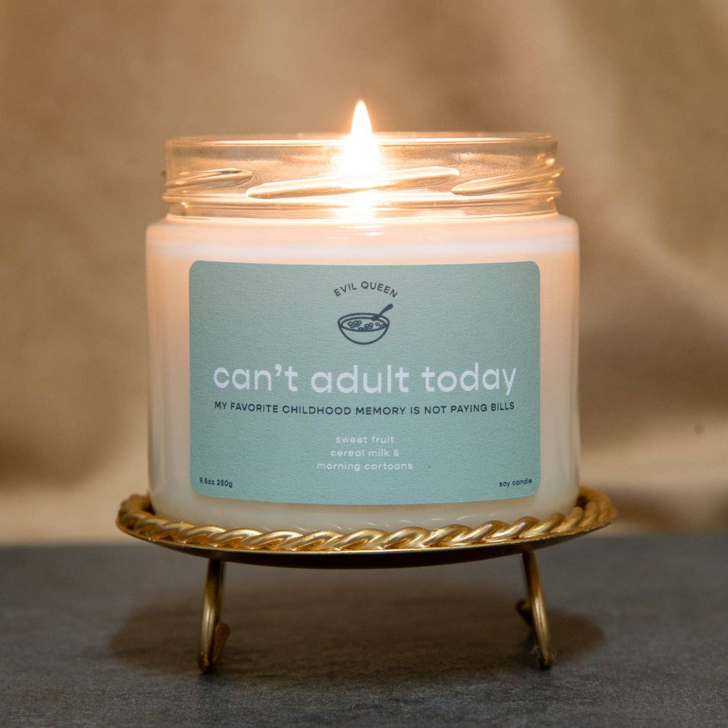 Can't Adult Today - 100% Soy Candle