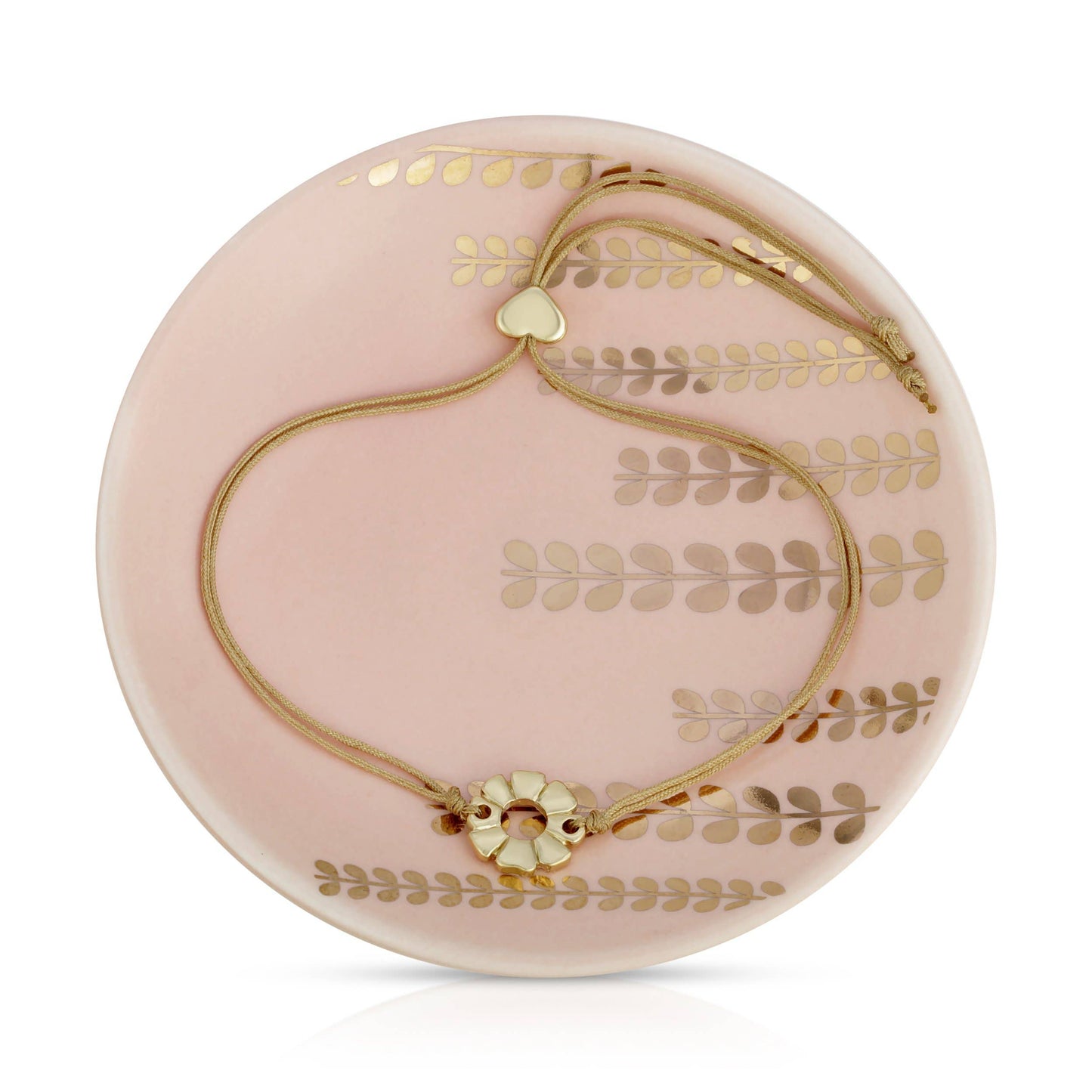 Bracelet + Dish Set - Best Mom Ever - Round dish/Card Box