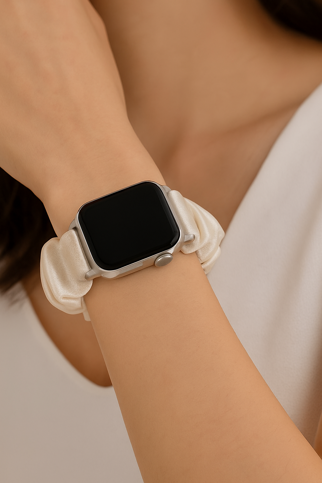 Scrunchie Elastic Watch Strap